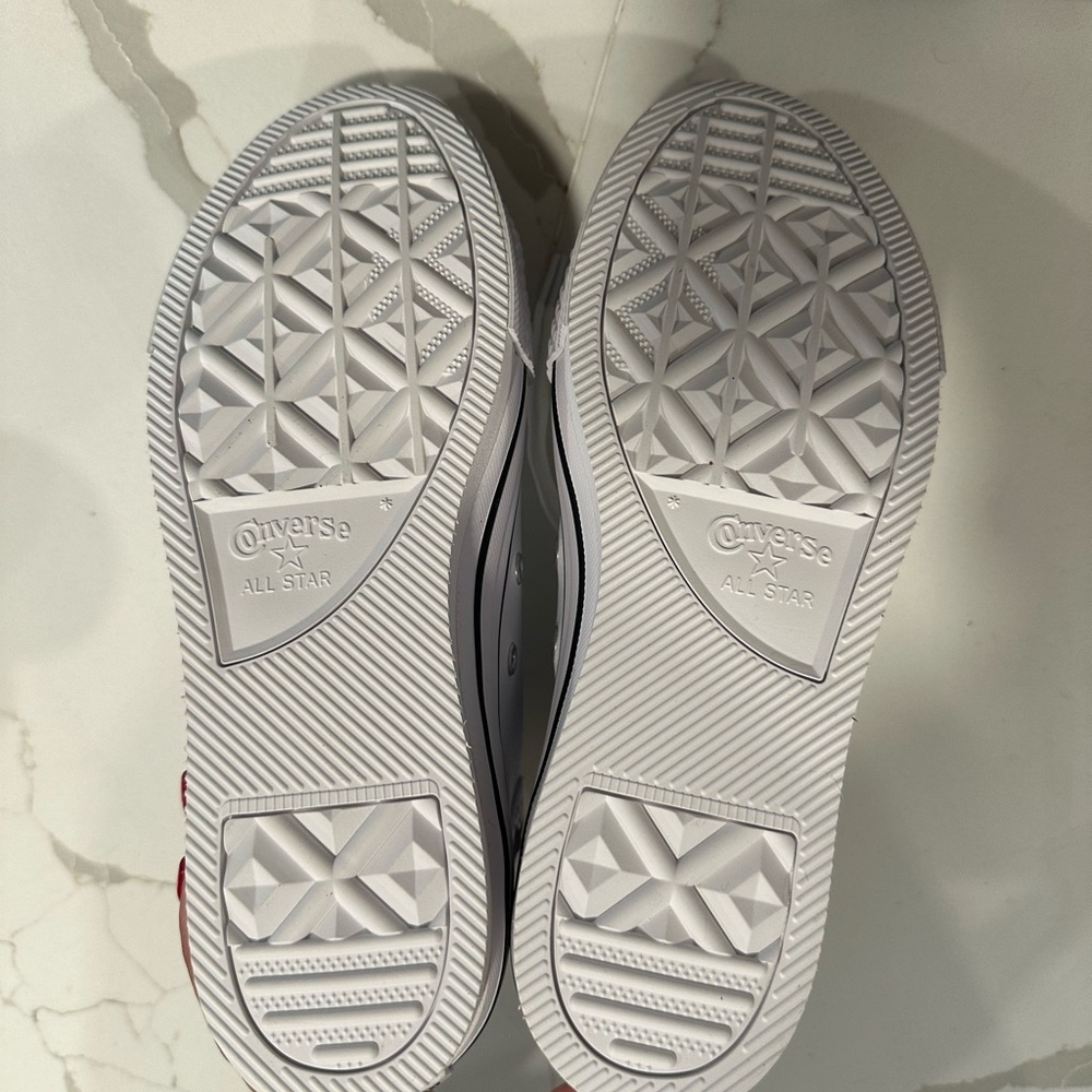 Chuck Taylor converse Eva lift hi top leather sneakers - Picture 7 of 11